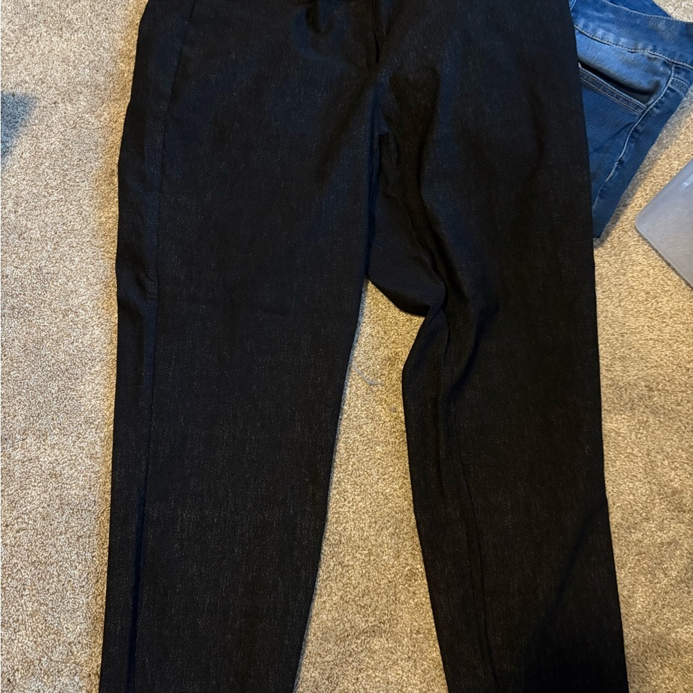 Lane Bryant Allie Black Trousers